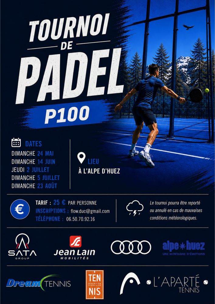 tournois padel p100